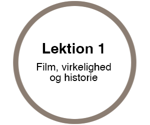 Link til lektion 1 til kurset "Historie i spillefilm – for elever"