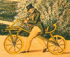 Løbecykel o. 1820