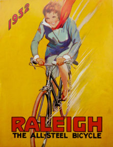 Reklame for cykel fra 1932