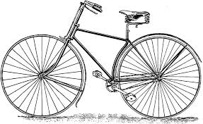 Sikkerhedscykel” 1880’erne.