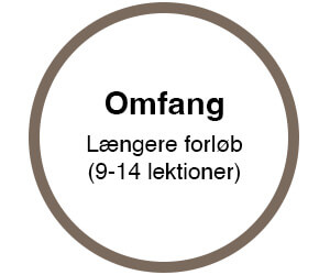 Undervisningsforløb: Omfang af forløbet er længere (9-14 lektioner)