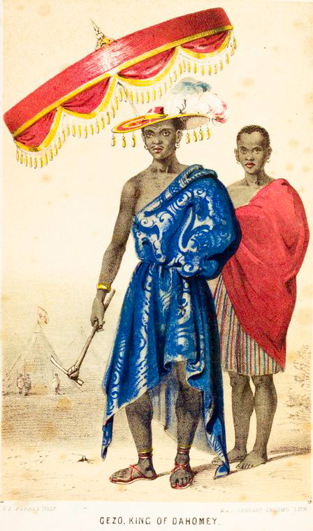 Gezo var konge i Dahomey fra 1818 til 1858