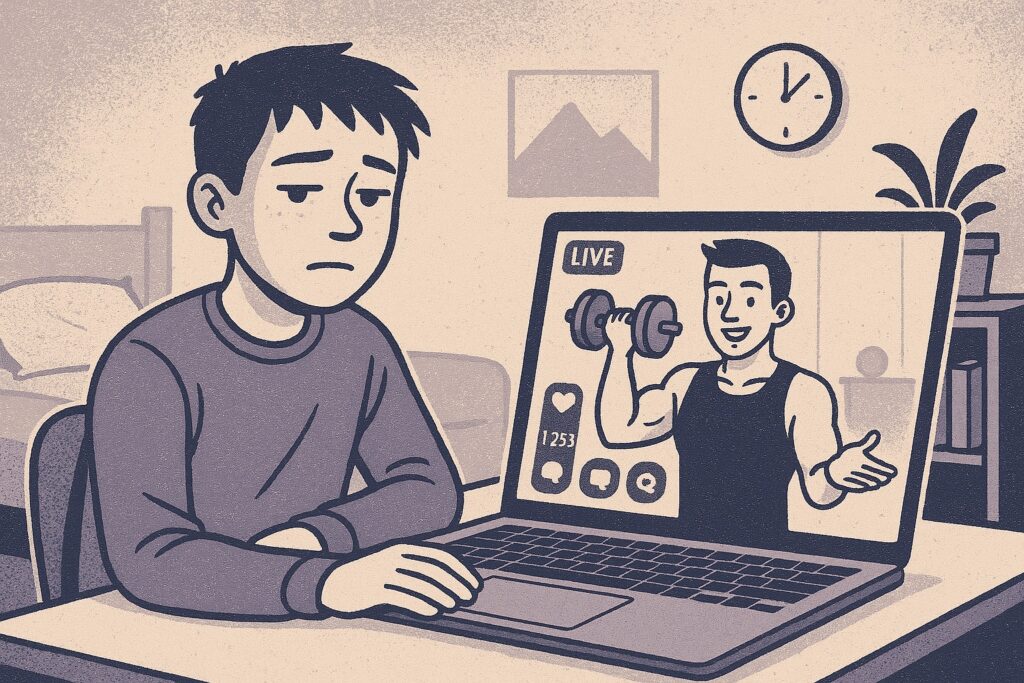 Grafik udarbejdet af Copilot til RADAR-artiklen: Incels og kvindehad i historieundervisningen