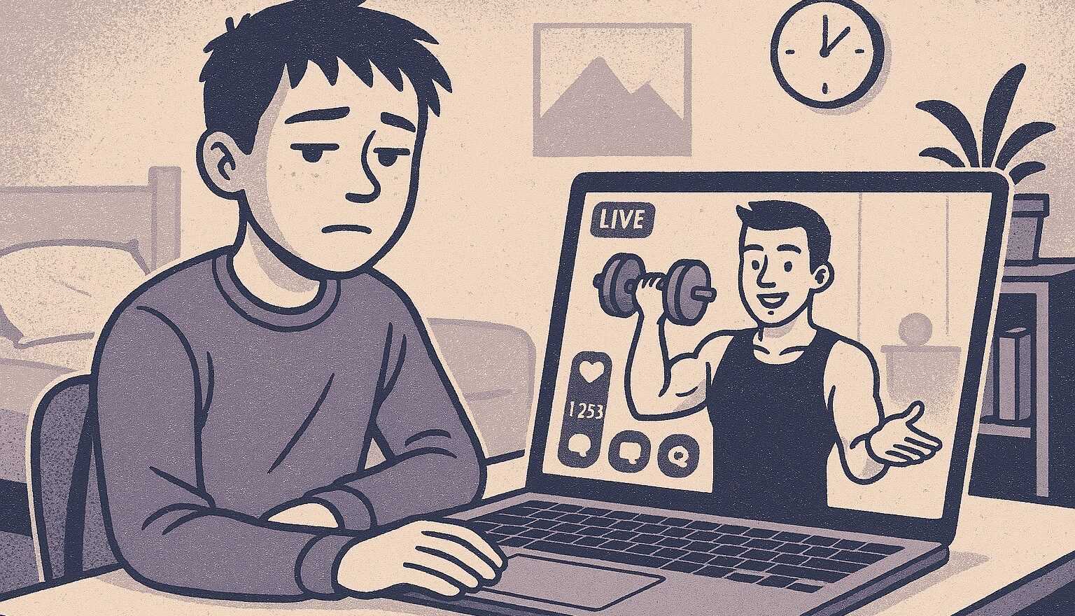 Grafik udarbejdet af Copilot til RADAR-artiklen: Incels og kvindehad i historieundervisningen